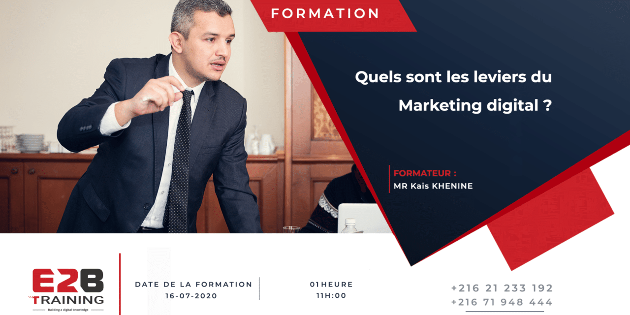 Quels sont les leviers du Marketing Digital?