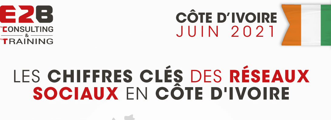 Les chiffres clés des réseaux sociaux en Côte d’Ivoire 2021