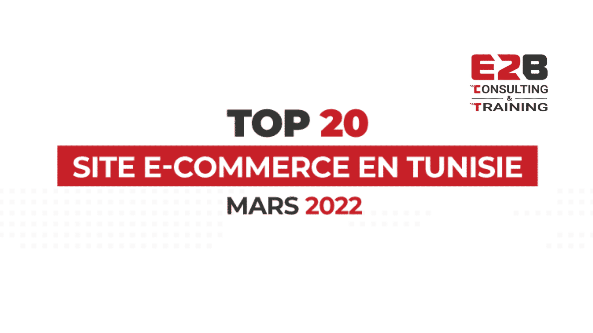 The best online sales sites in Tunisia: March 2022
