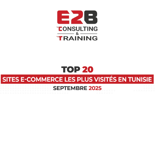 Top 20 des sites e-commerce les plus visités en Tunisie – Septembre 2025